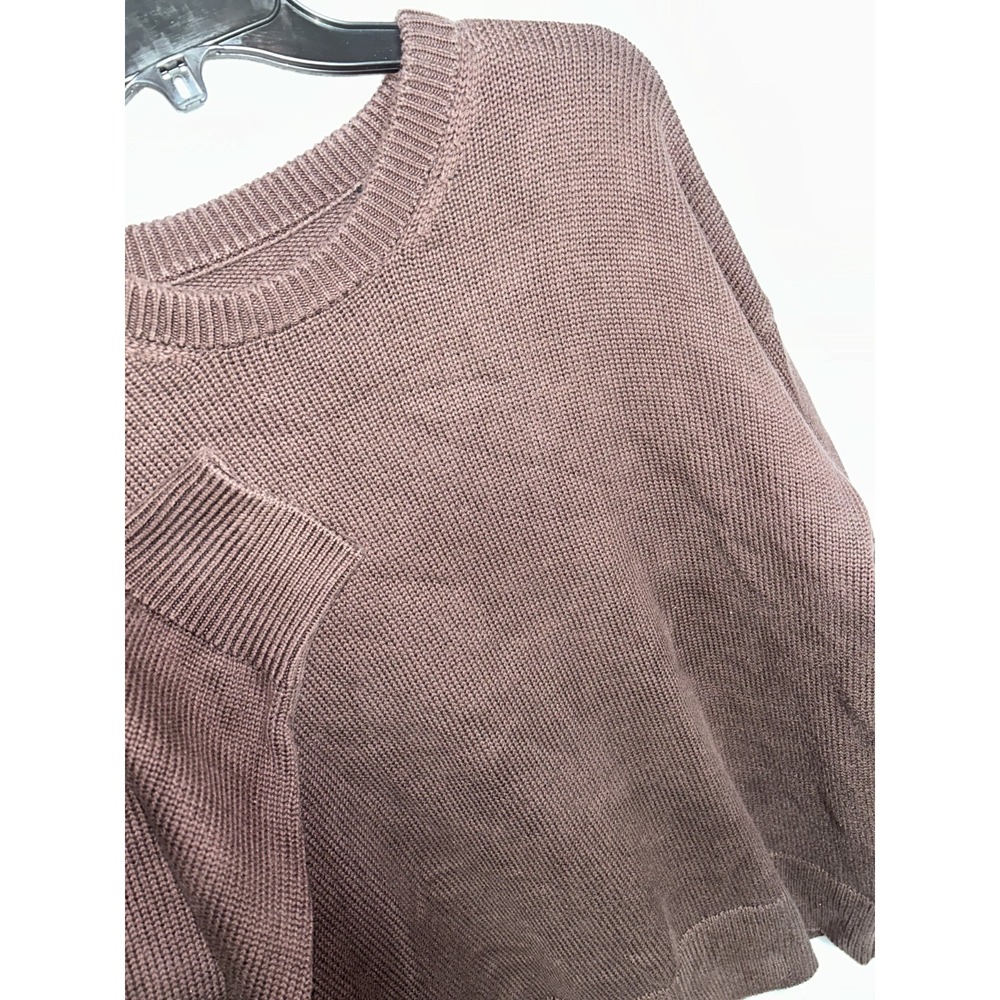 kOTN Hamatah Sweater mens US Size M Coffee BEan Brown 100% Egyptian Cotton